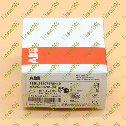 1PC ABB AX25-30-10-84 AC110V Electric Contact Fast Delivery - ABB