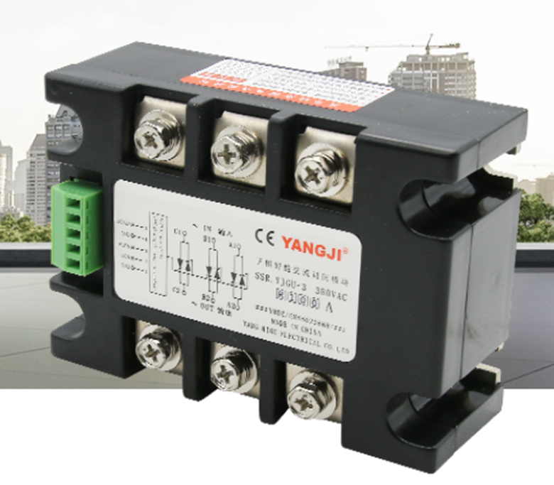new Three-phase SSR Intelligent AC Voltage Regulating Module YJGU-3R3840A 380V 40A - KOEED