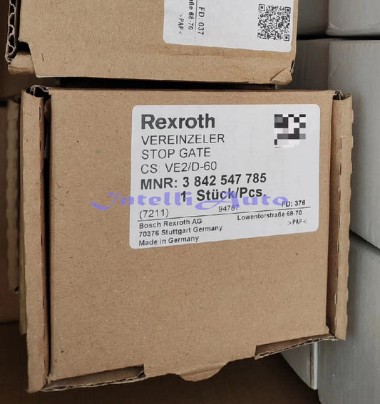 1pc Rexroth 3842547785 VE2/D-60 Clang Stop Actuator