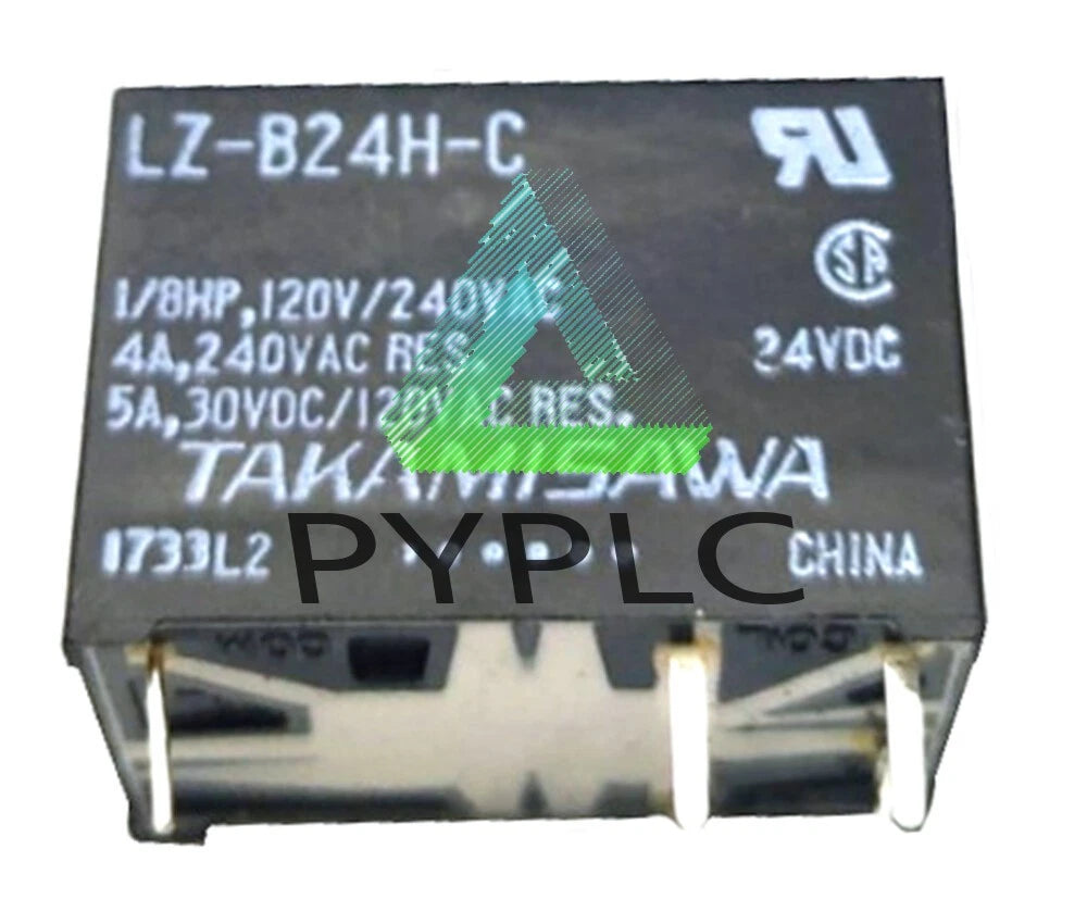 1PCS TAKAMiSAWA LZ-B24H-C LZ-24H-K 24VDC Power Relays 5A 240VAC 5Pins