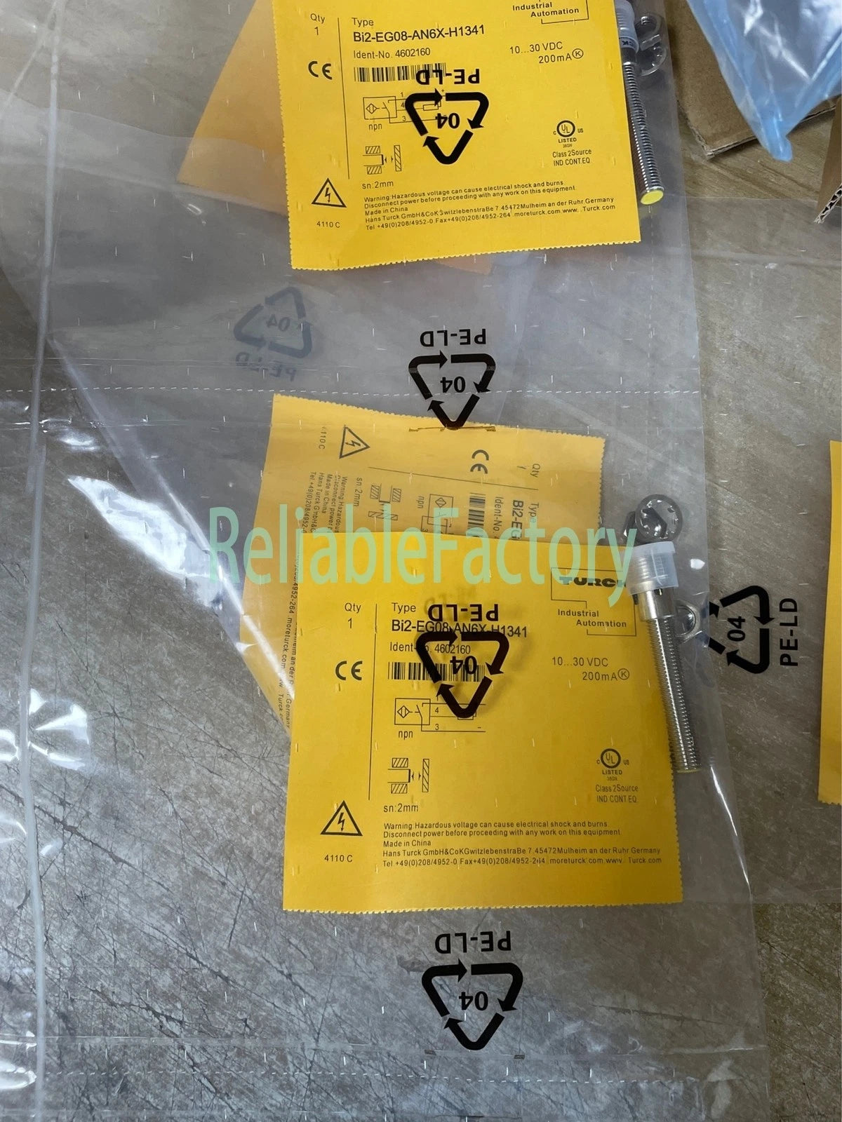 TURCK PROXIMITY SWITCH BI2-EG08-AN6X-H1341 BI2EG08AN6XH1341 10-30 VDC 150 mA