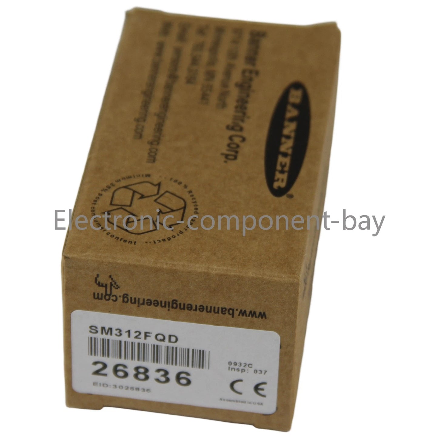 Banner Engineering SM312FQD Mini Beam Fiber Optic Amplifier Sensor 26836#u
