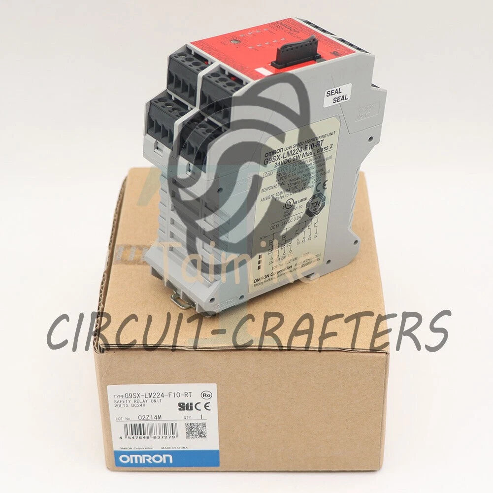 1PCS Omron G9SX-LM224-F10-RT Safety Controller