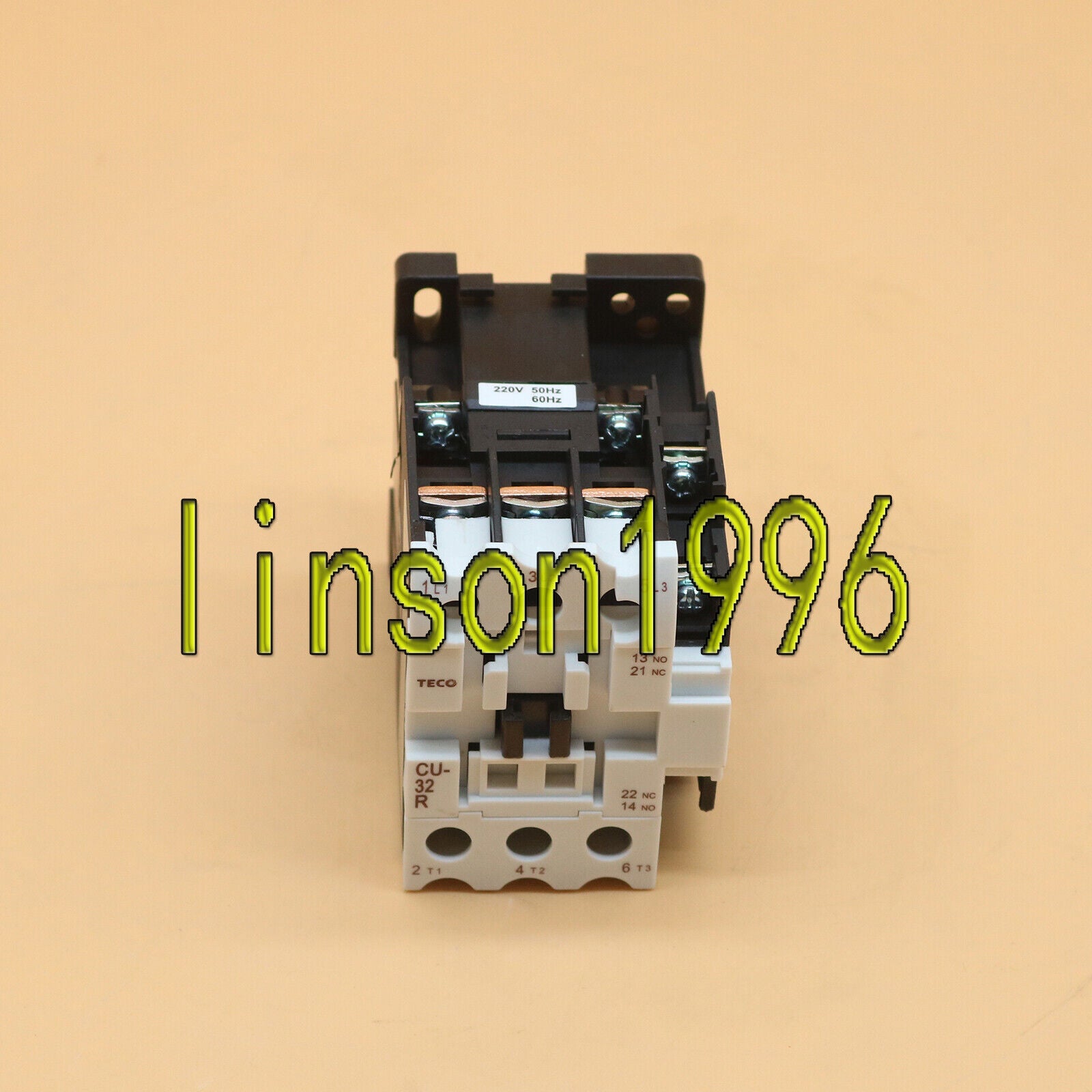 New 1-Piece In-Box TECO CU-32R Magnetic Contactor - TECO