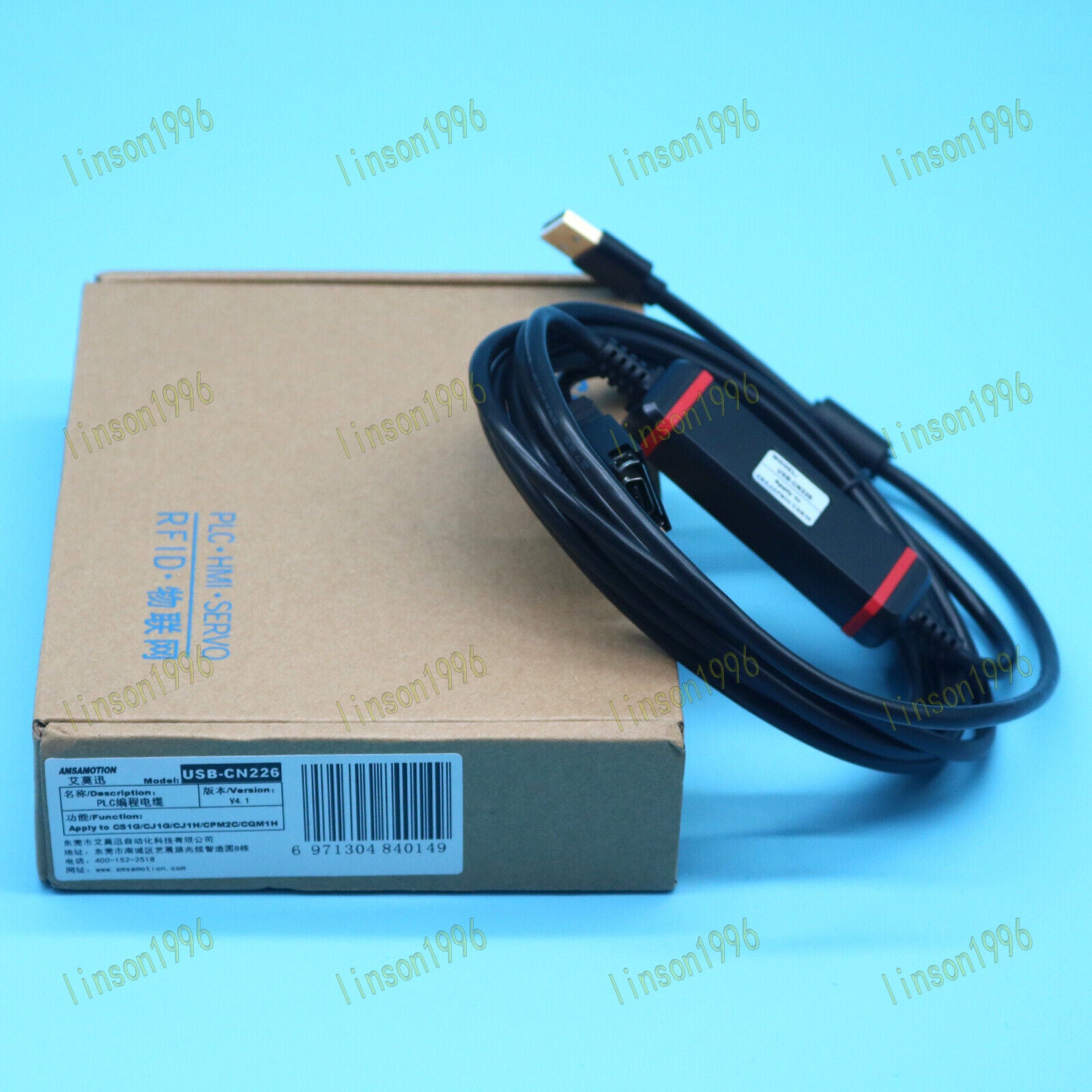 Omron CQM1H CPM2C USB CN226 Programming Cable - OMRON