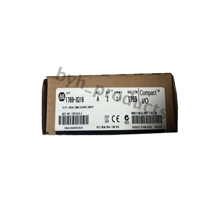 Allen-Bradley 1769-IQ16 16 Pt 24VDC Module New - ALLEN-BRADLEY