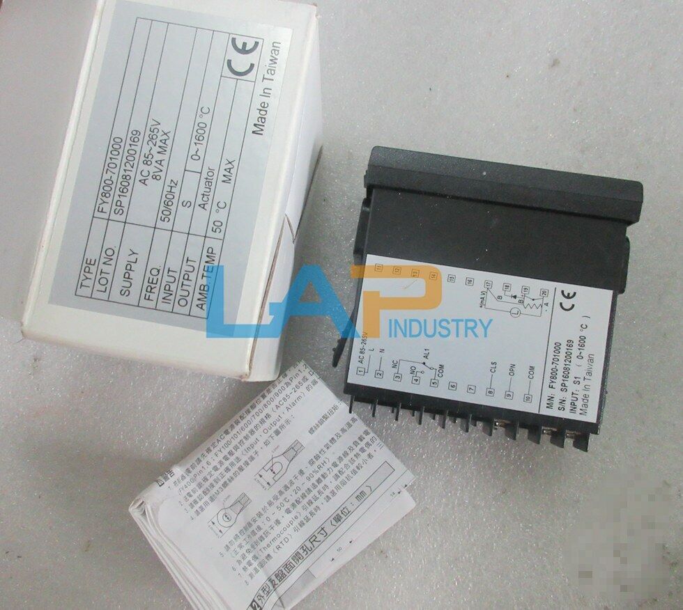 TAIE Intelligent Temperature Controller FY800-701000 AC 85-265V - TAIE