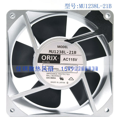 1pcs  ORIX MU1238B-21B 12038 12CM 115V AC fan