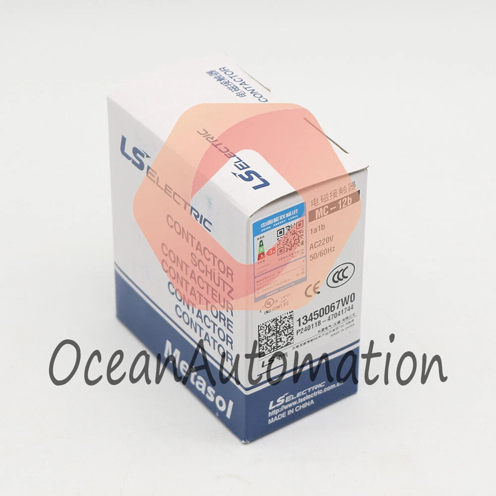 1PCS FOR LS 3P AC contactor GMC-12 220VAC=MC-12b AC220V