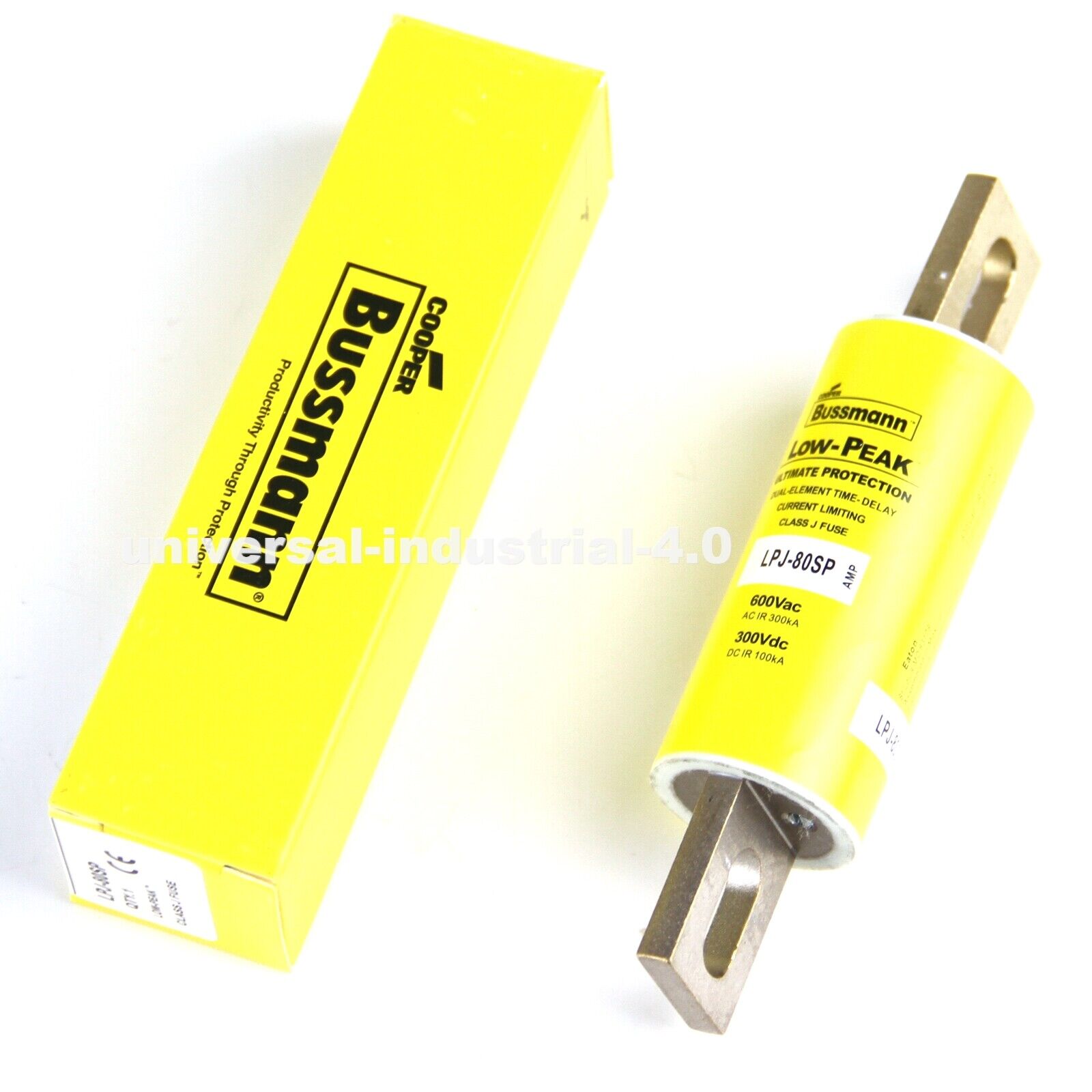 Bussmann LPJ-80SP Fuse 600V 80A - IN BOX - 22:37:32 CST - Saturday, March 8, 2025 - BUSSMANN