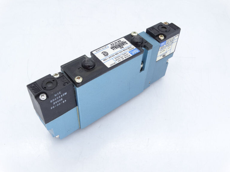 MAC VALVES 92B-FAB-000 DM VALVE 1/2 inch PS 60-1500 O-ring seal industrial laboratory equipment - MAC VALVES INC