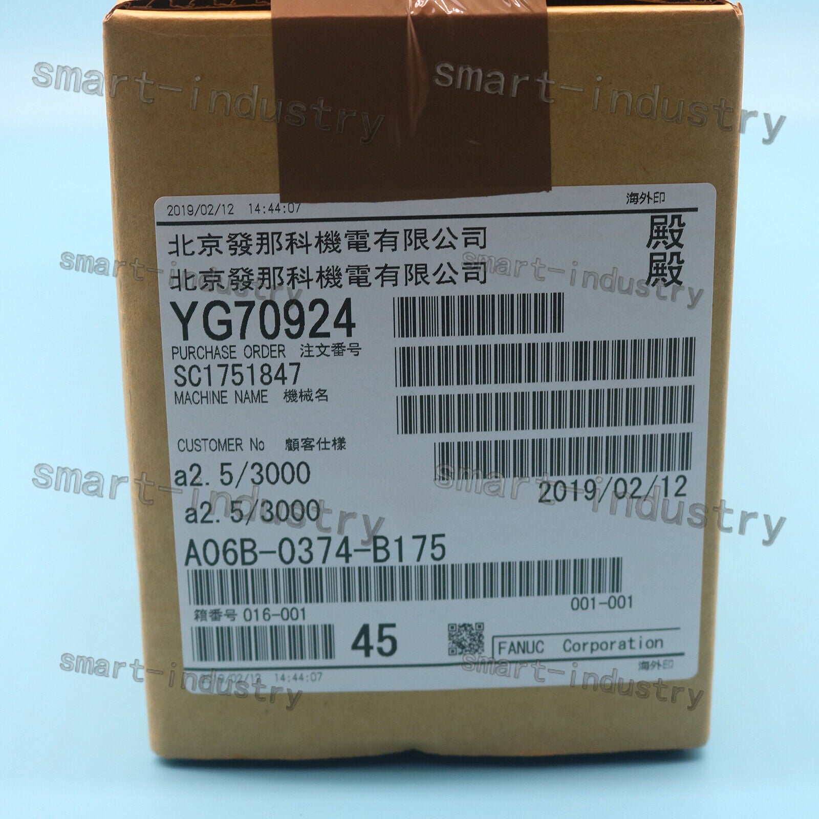 new 1PC A06B-0374-B175  For Fanuc Servo Motor Fast