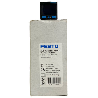new FESTO SPAN-P10R-G18M-PN-PN-L1 8035544 Pressure Sensor - FESTO