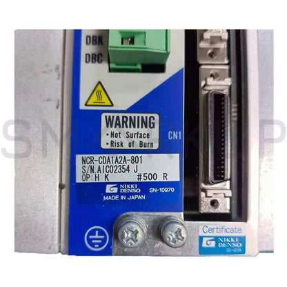 used & Tested NIKKI DENSO NCR-CDA1A2A-80 AC Servo Drive