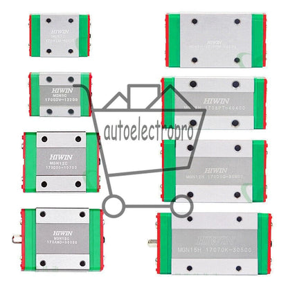 HIWIN Linear Guide MGN7 MGN9 MGN12 MGW7 MGW9 MGW12 Rail MGN7H MGN12H MGW9H MGW12