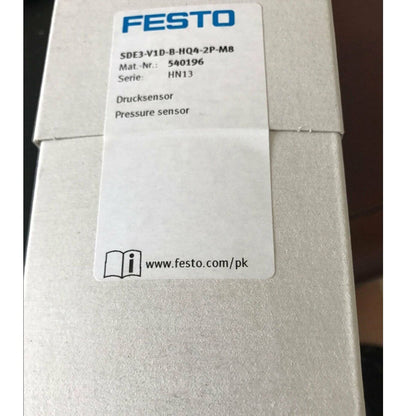 FESTO Pressure Sensors SDE3 V1D B HQ4 2P M8 - FESTO