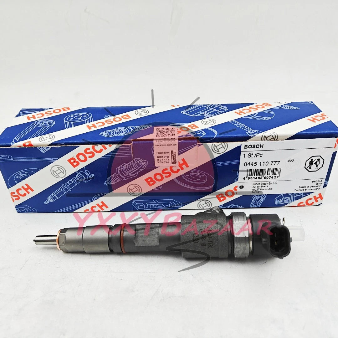 6PCS Fuel Injectors 1J801-53052 0445110777 For Kubota V1803 V2403 Engine KX040-4