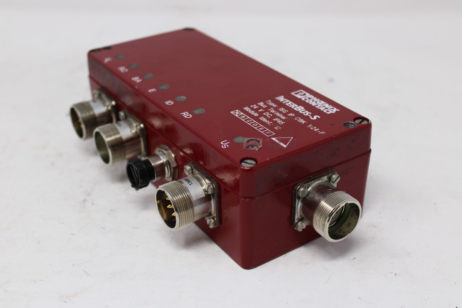 used Phoenix Contact IBS IP CBK 1/24-F Terminal Module - PHOENIX CONTACT