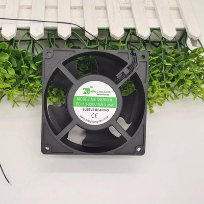 1PCS ME12038SHL 110V~220V 5W 0.05A 120*120*38MM Axial Cooling Fan