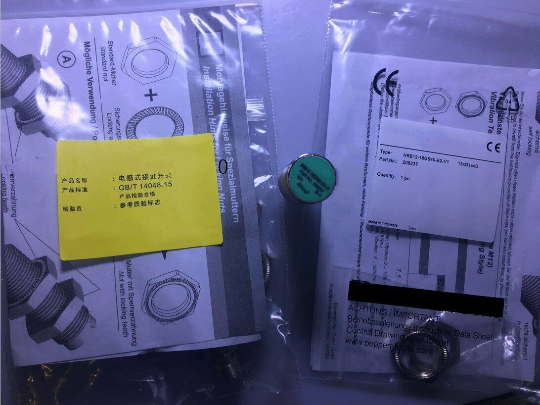 Pepperl+ Fuchs Proximity Switch NRB12-18GS40-E2-V1 - PEPPERL+ FUCHS