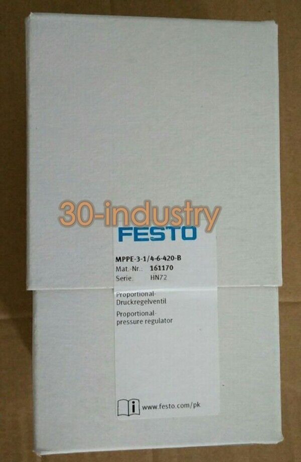 1PCS New For FESTO proportional valve MPPE-3-1/4-6-420-B 161170 - KOEED
