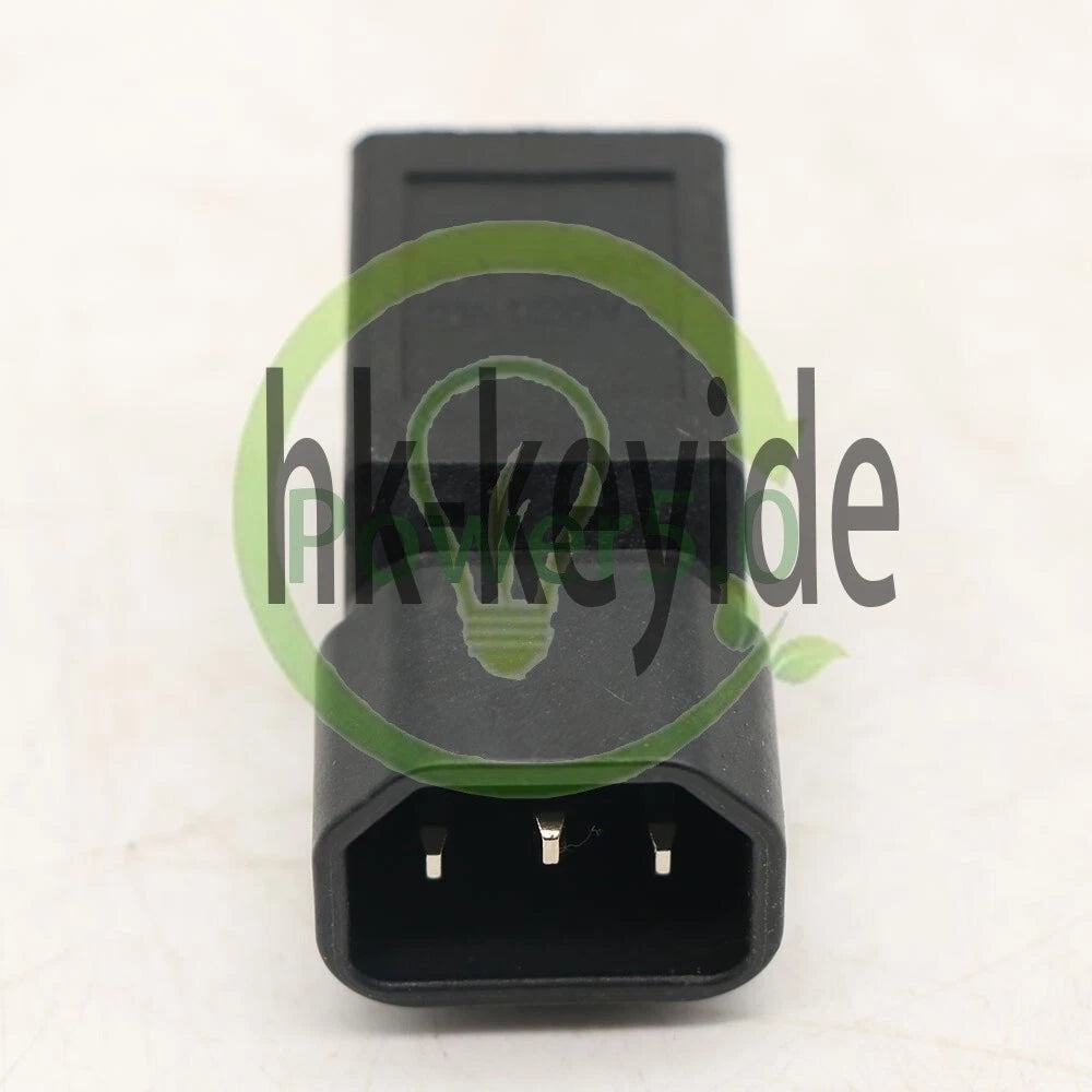 C14 to Nema 5-15R PDU USP power adapter IEC male to US female adapter plug~1x