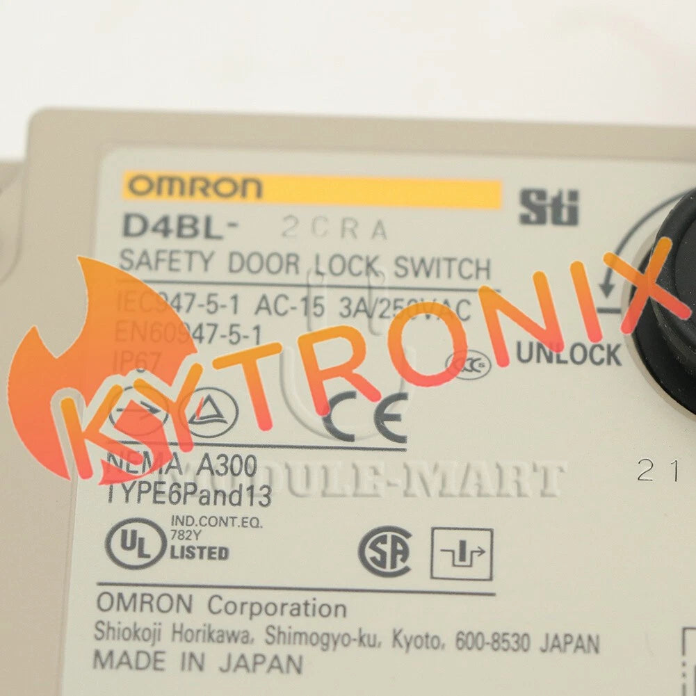 OMRON D4BL-2CRA Guard Lock Safety-door Switch 1PCS