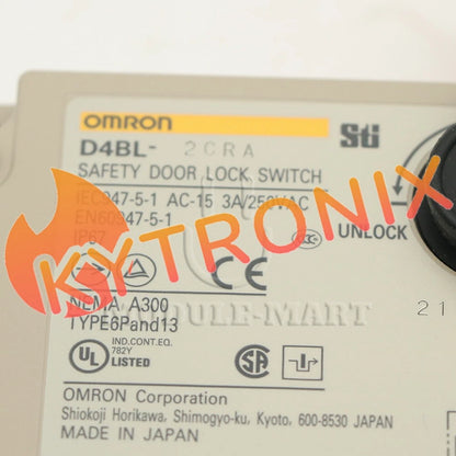 OMRON D4BL-2CRA Guard Lock Safety-door Switch 1PCS