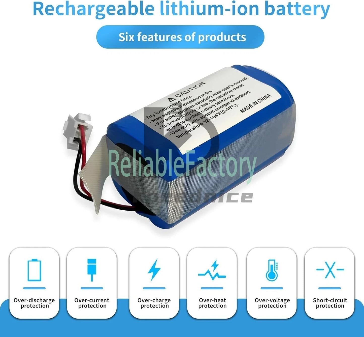 INR18650 M26 4S1P Robot Vacuum Cleaner Battery Replacement for Eufy RoboVac 11