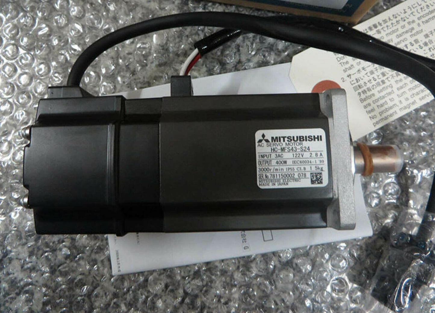 HC-MFS43-S24 Servo Motor - MITSUBISHI