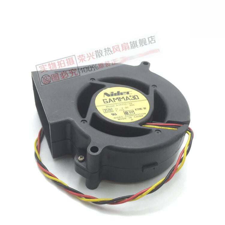 NIDEC A34710-58 9733 DC12V 1.7A high air volume switch cooling fan