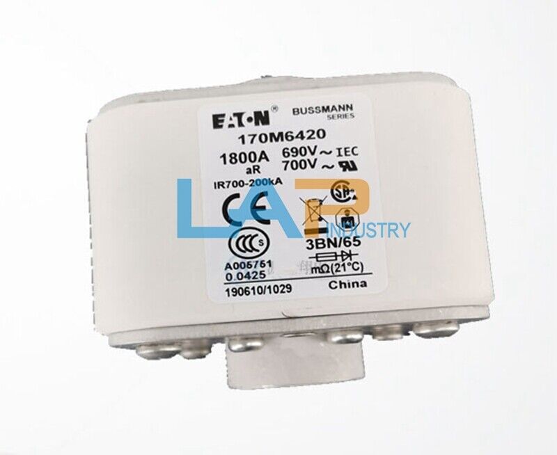 Bussmann Fuse 170M6420 1800A 690V - Reliable Circuit Protection - BUSSMANN