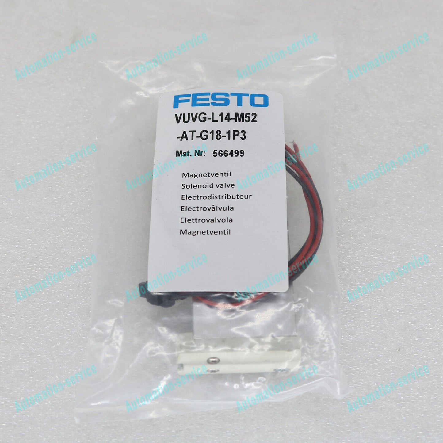 new 1pc festo Solenoid Valve VUVG-L14-M52-AT-G18-1P3 spot stock - FESTO