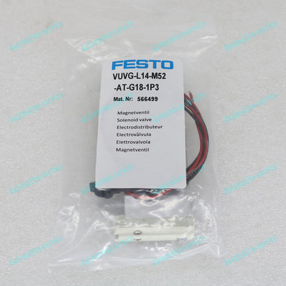 new 1pc festo Solenoid Valve VUVG-L14-M52-AT-G18-1P3 spot stock - FESTO