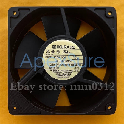 IKURAFAN UHS4556M 220V AC 20/18W Full Metal AC Cooling Fan