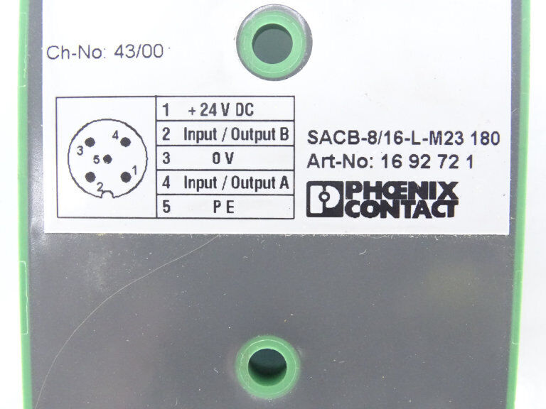 PHOENIX CONTACT SACB-180-L SENSOR ACCESSORY - PHOENIX CONTACT