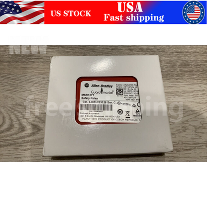 new Allen Bradley MSR127T Safety Relay - Red (440R-N23126) - ALLEN BRADLEY