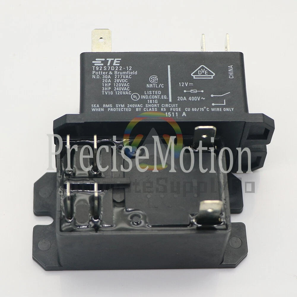 T92S7D22-12 Power Relay 30A 277VAC 6 Pins 10PCS