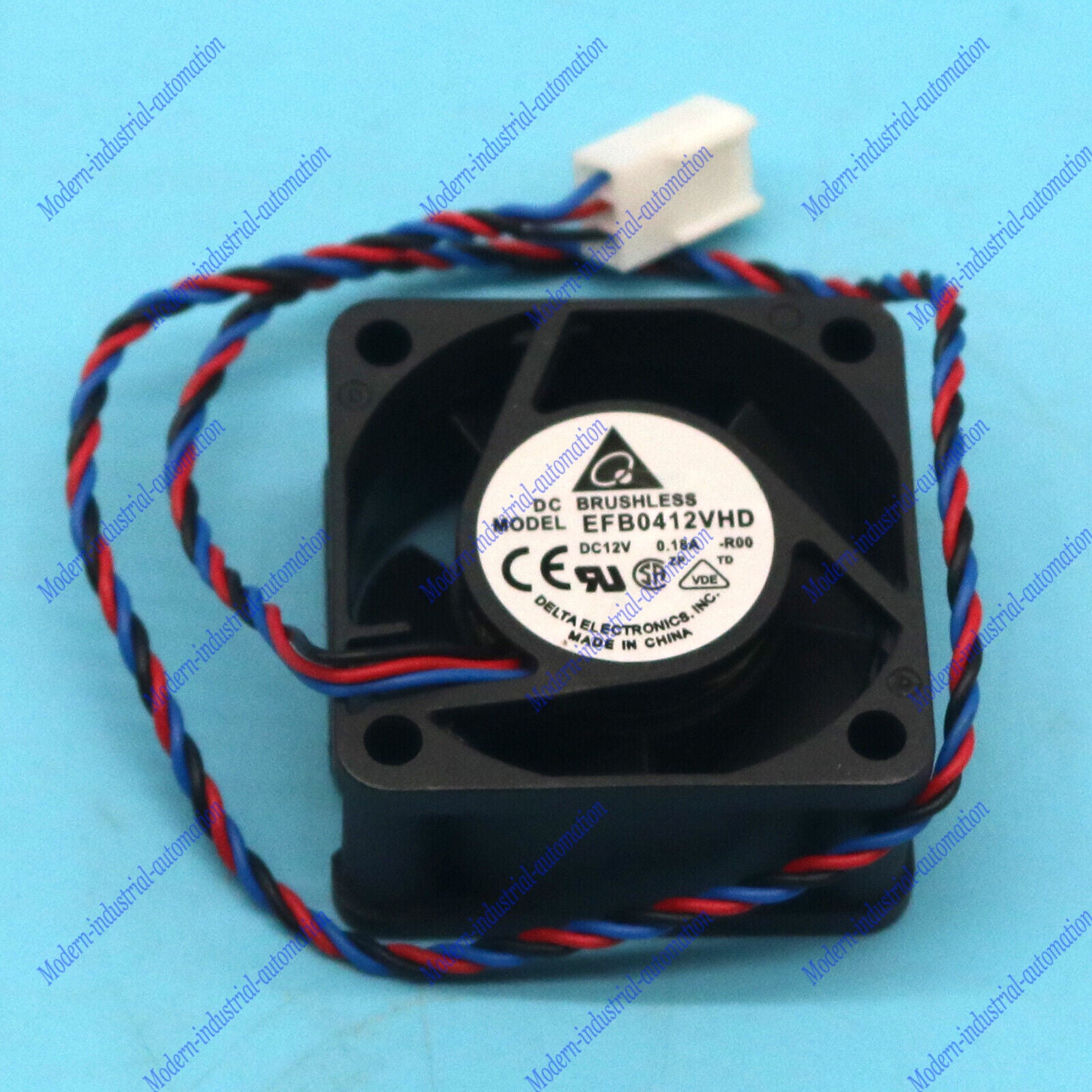 new 1PC  Delta EFB0412VHD 4020 40mm 4CM DC12V 0.18A 3-wire Switch cooling