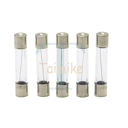 [10x] 3A 250V Fast Blow Fuse Glass Tube Fuse 3 Amp Fuse 6X30mm