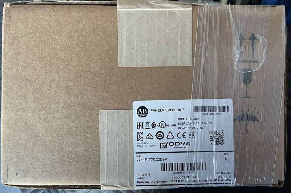 Allen-Bradley 2711P-T7C22D9P PanelView Plus 7 Terminal - ALLEN-BRADLEY