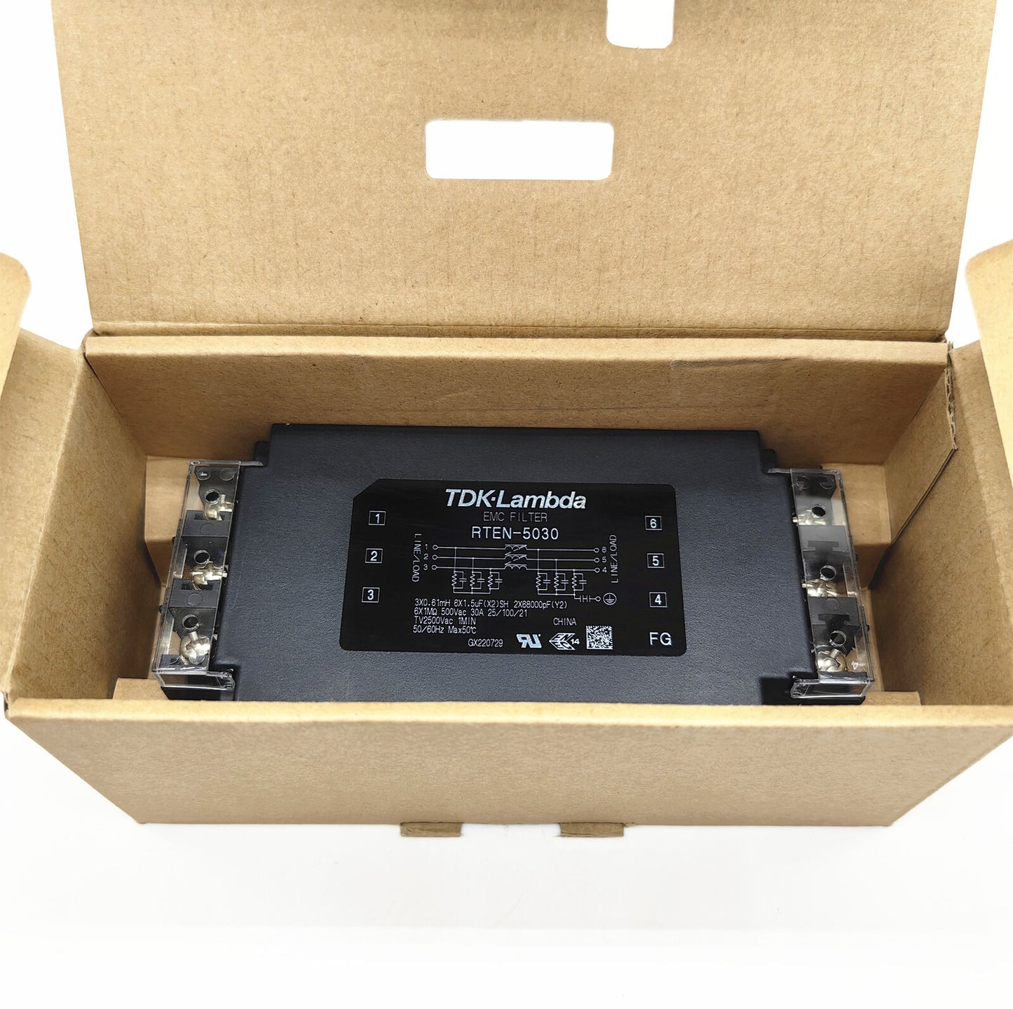 new 1PCS TDK-Lambda Power Filter RTEN-5030 30A Three-phase Filter - TDK