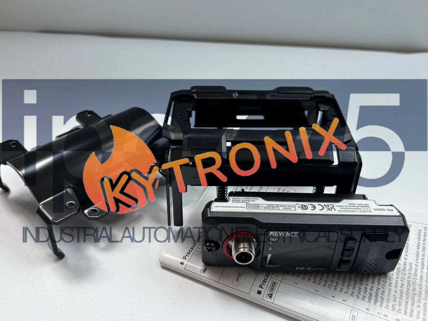 Keyence FD-Q50C Flow Meter Clamp-on Flow Sensor Ultrasonic FDQ50C