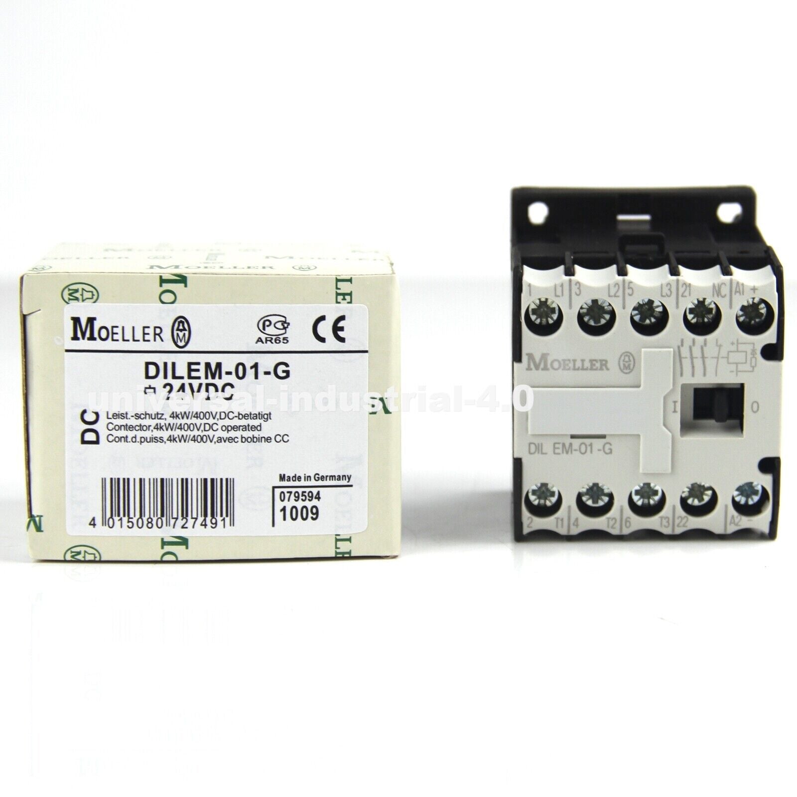 New In Box MOELLER DILEM01G Contactor DC24V - MOELLER