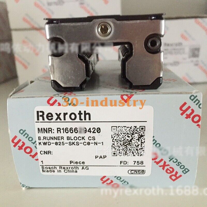 1Pcs New For Rexroth linear guide block R166639420 Rexroth