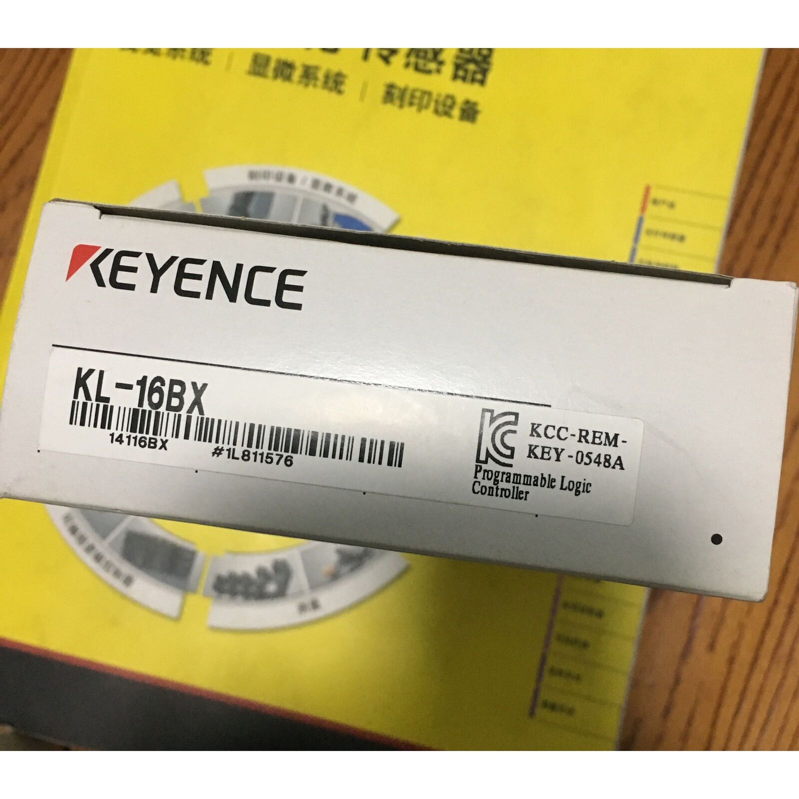 KEYENCE KL-16BX PLC Control Module - KEYENCE