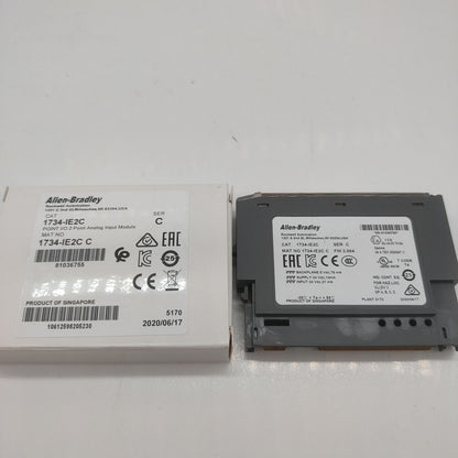 AB 1734-IE2C Allen-Bradley 2Point Analog Input Module 2022 New Sealed - ALLEN-BRADLEY