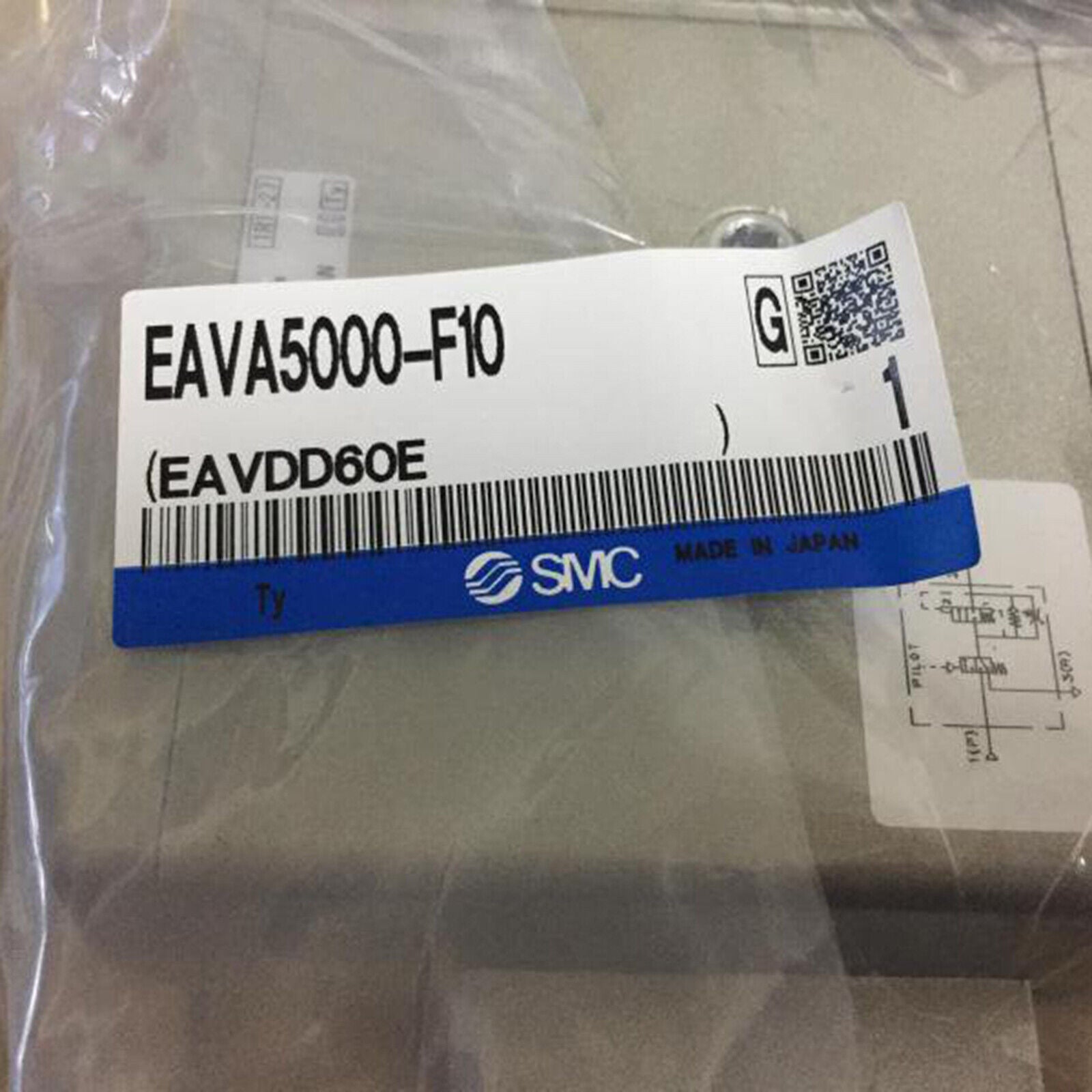 1PC SMC Solenoid Valve EAVA5000-F10 - SMC