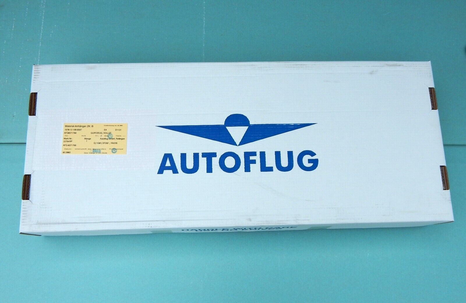 new Martin Baker Parachute Harness Aircraft Belt Pilot NOS - MARTIN BAKER