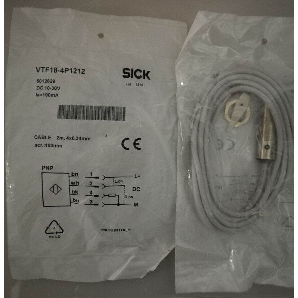 ONE SICK VTF18-4P1212 Proximity Switch Sensor - ONE SICK